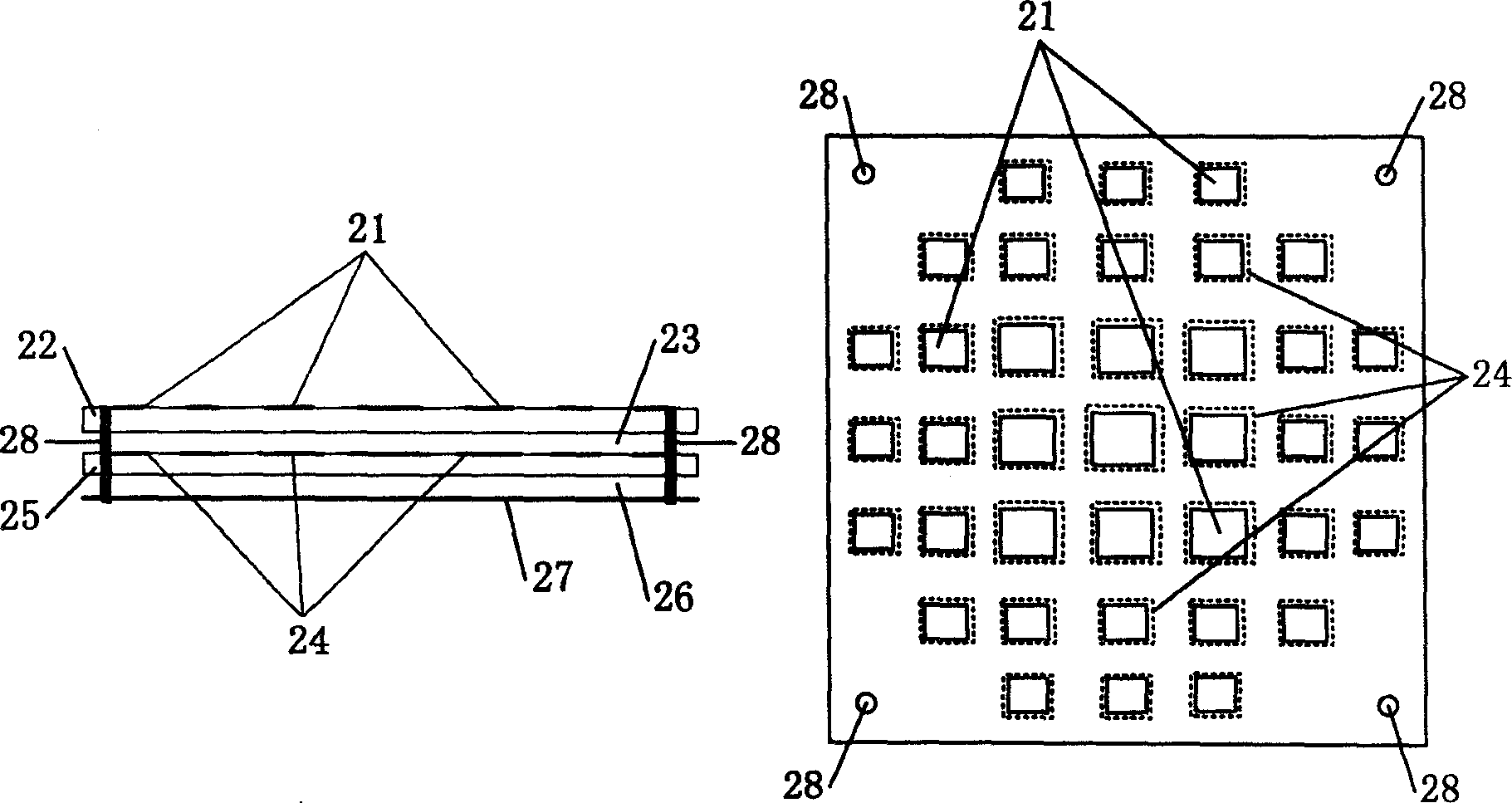 Variable-polarization microstrip reflectarray antenna