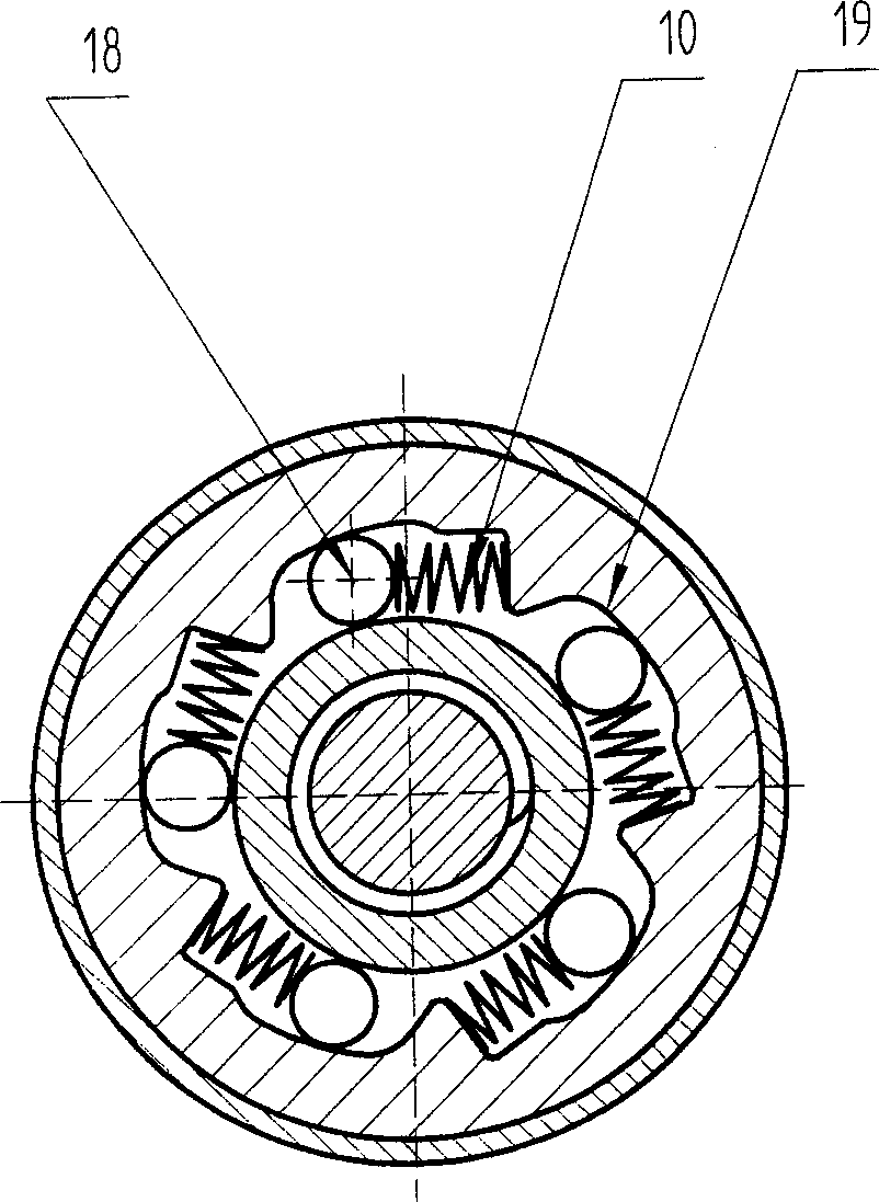 Single-way speed-reducing clutch