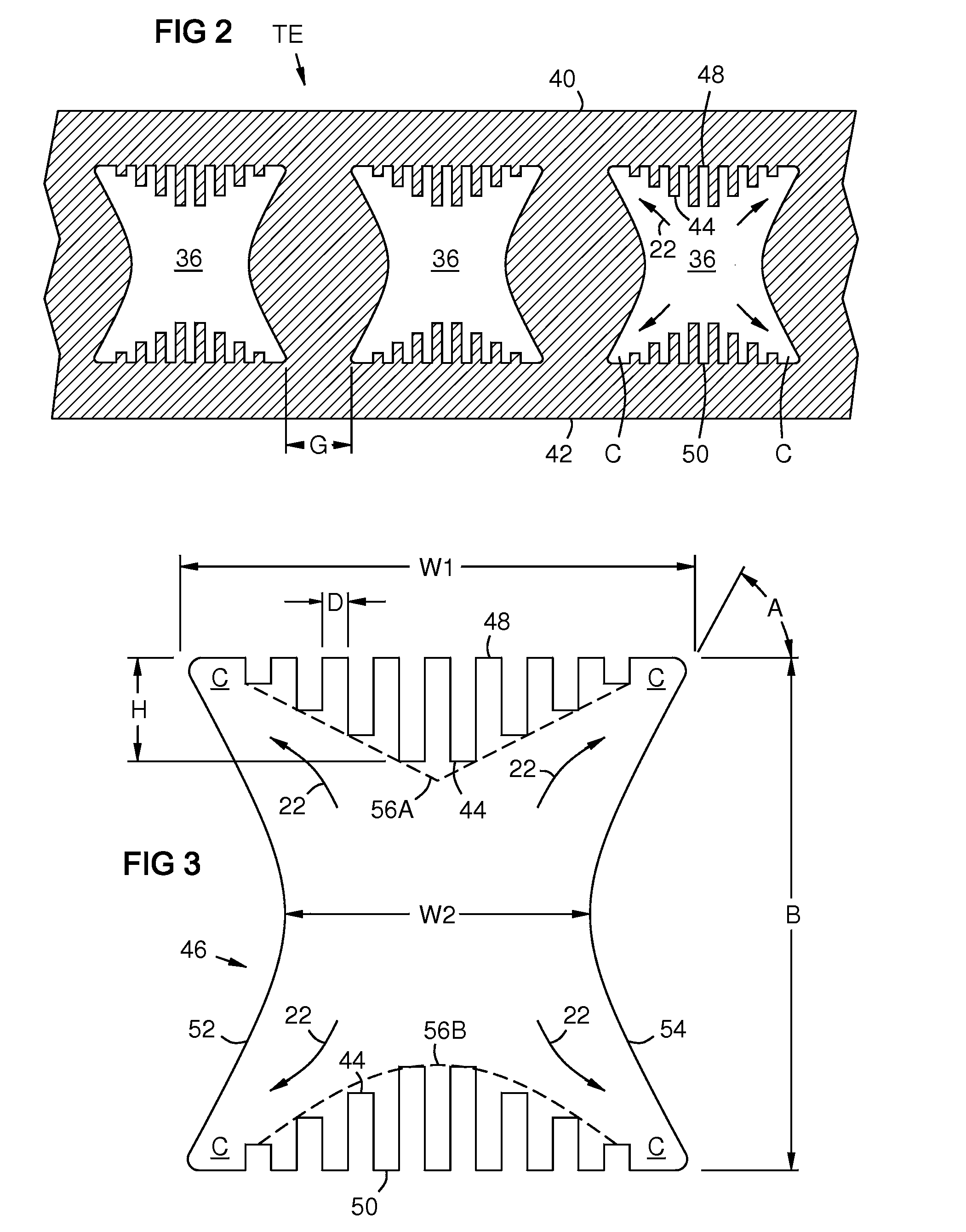 Component cooling channel