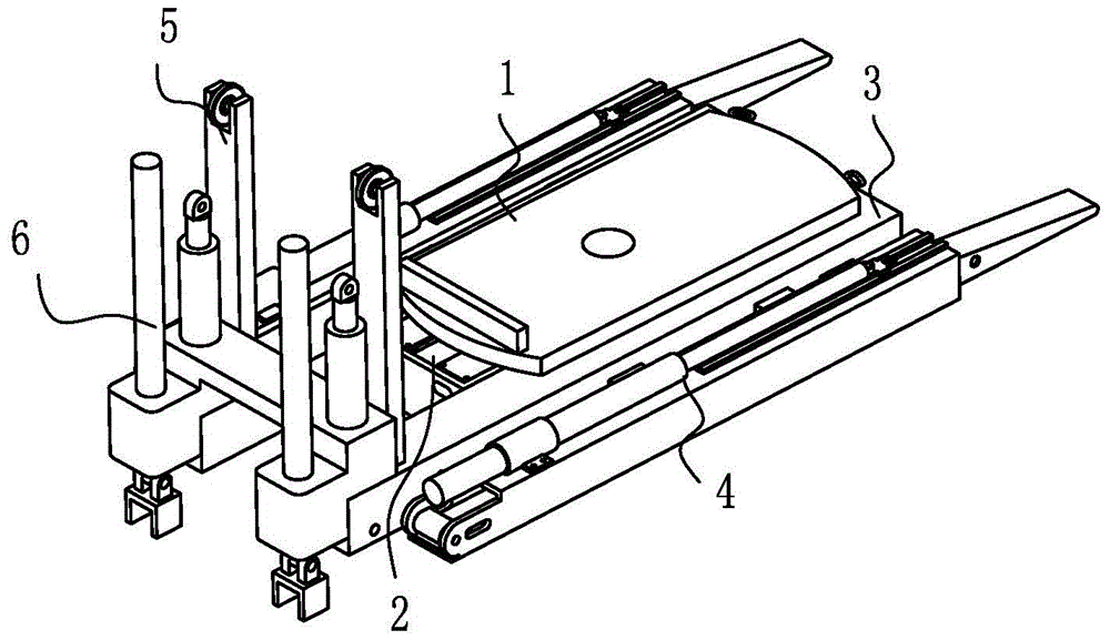 Efficient and safe mine hydraulic support installation transport vehicle