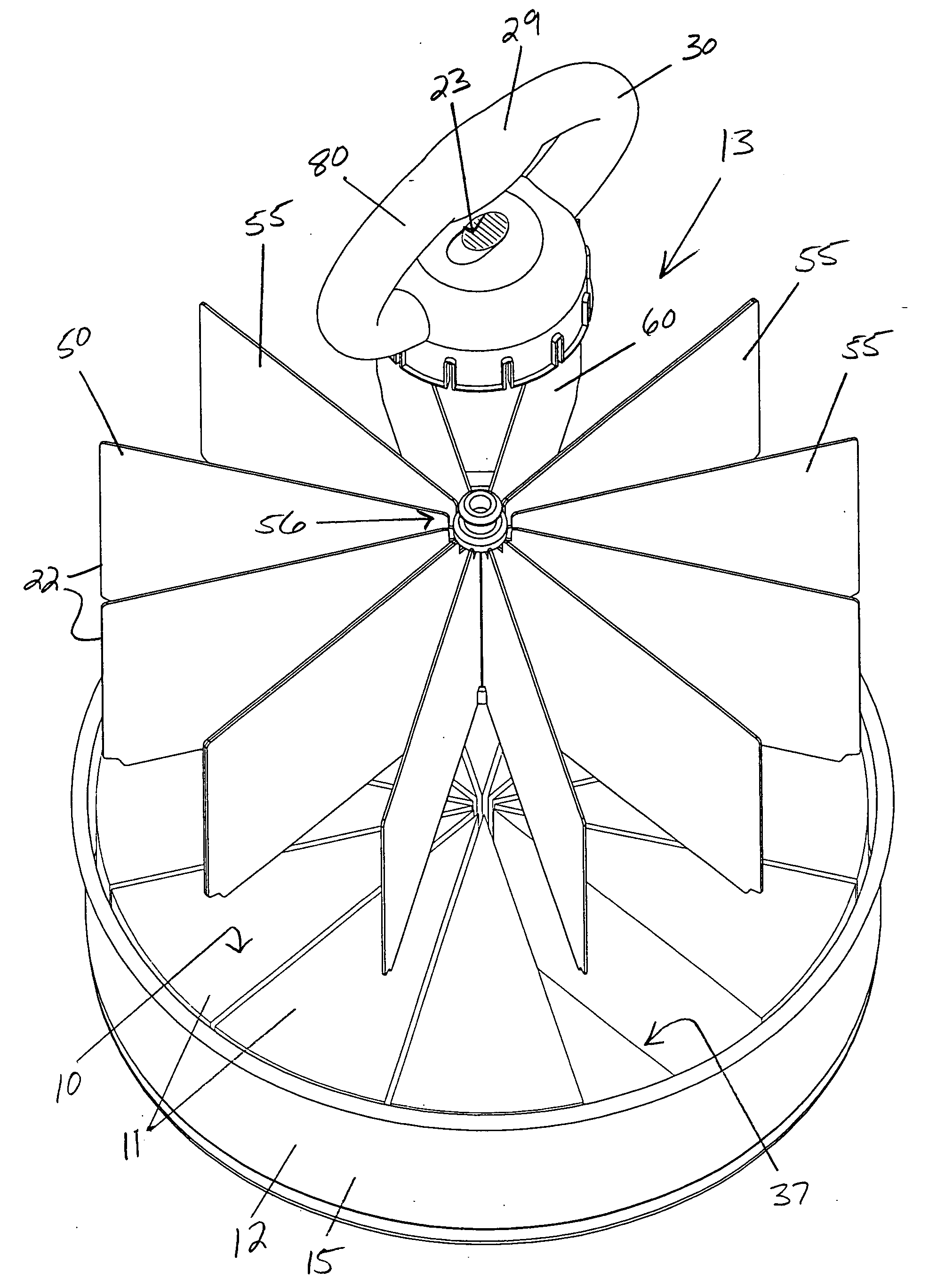 Food presentation system and assembly therefor