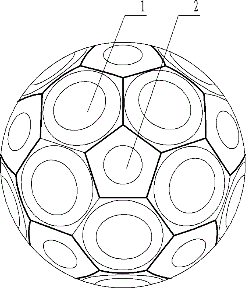 Bamboo ball and production method thereof