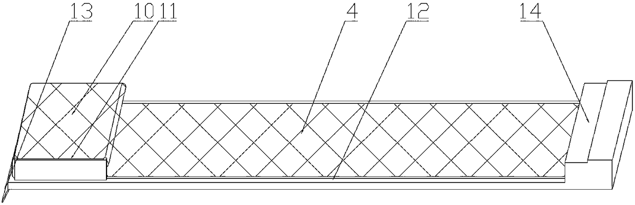 An electroplating wastewater treatment device