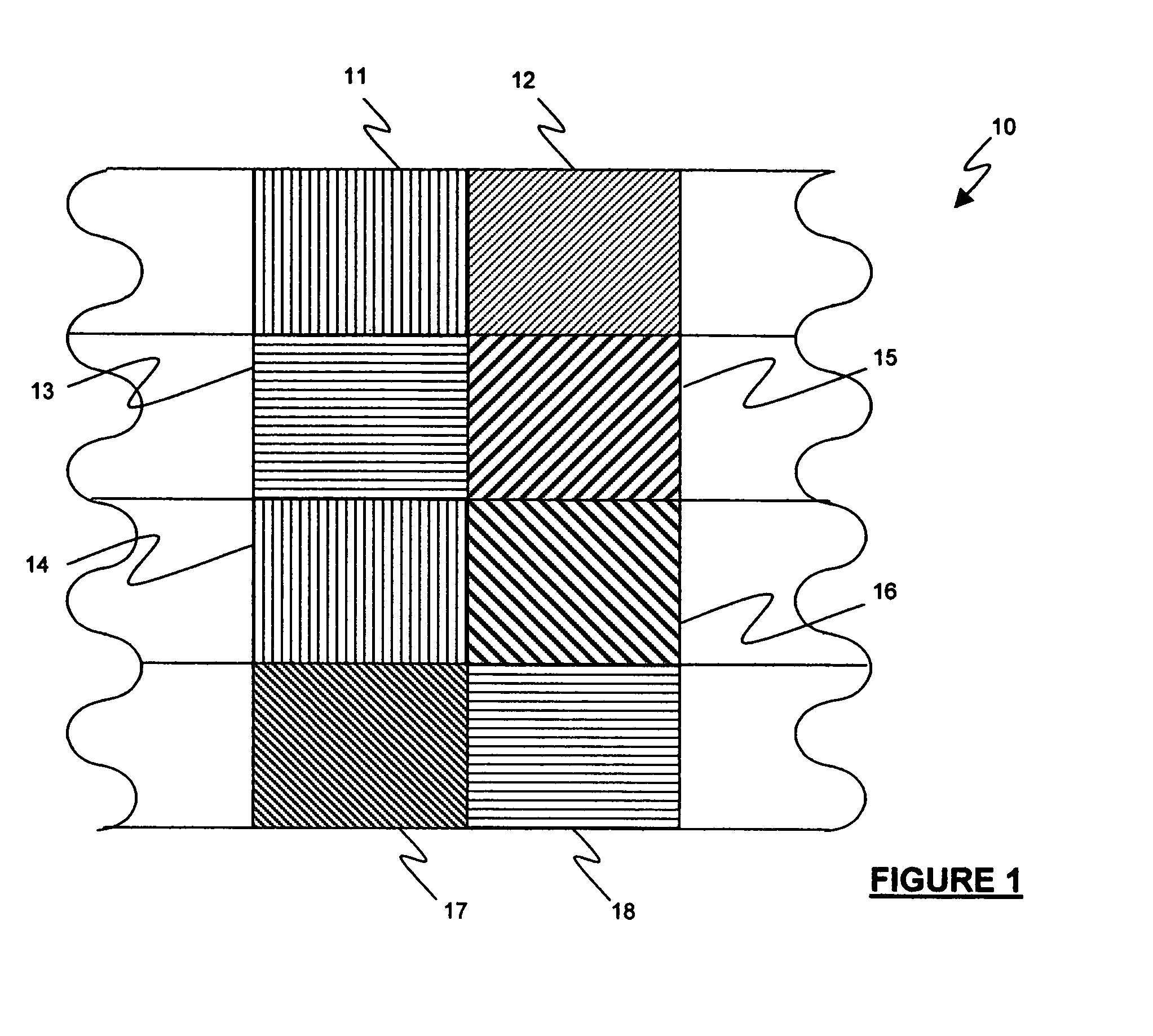 Seamless holographic embossing substrate produced by laser ablation