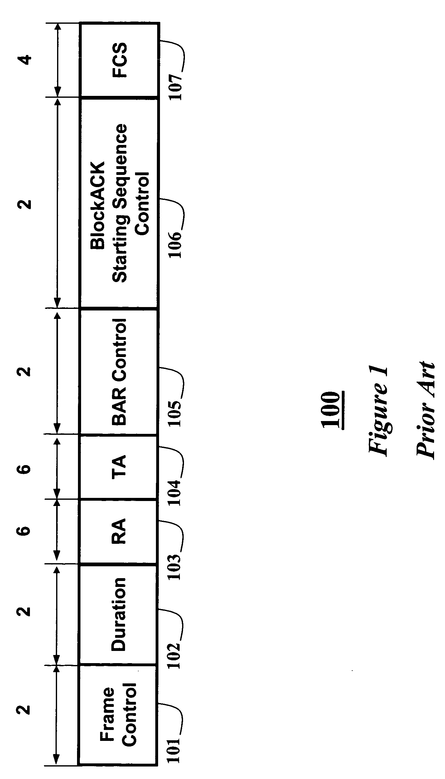 Method for acknowledging data packets in a network