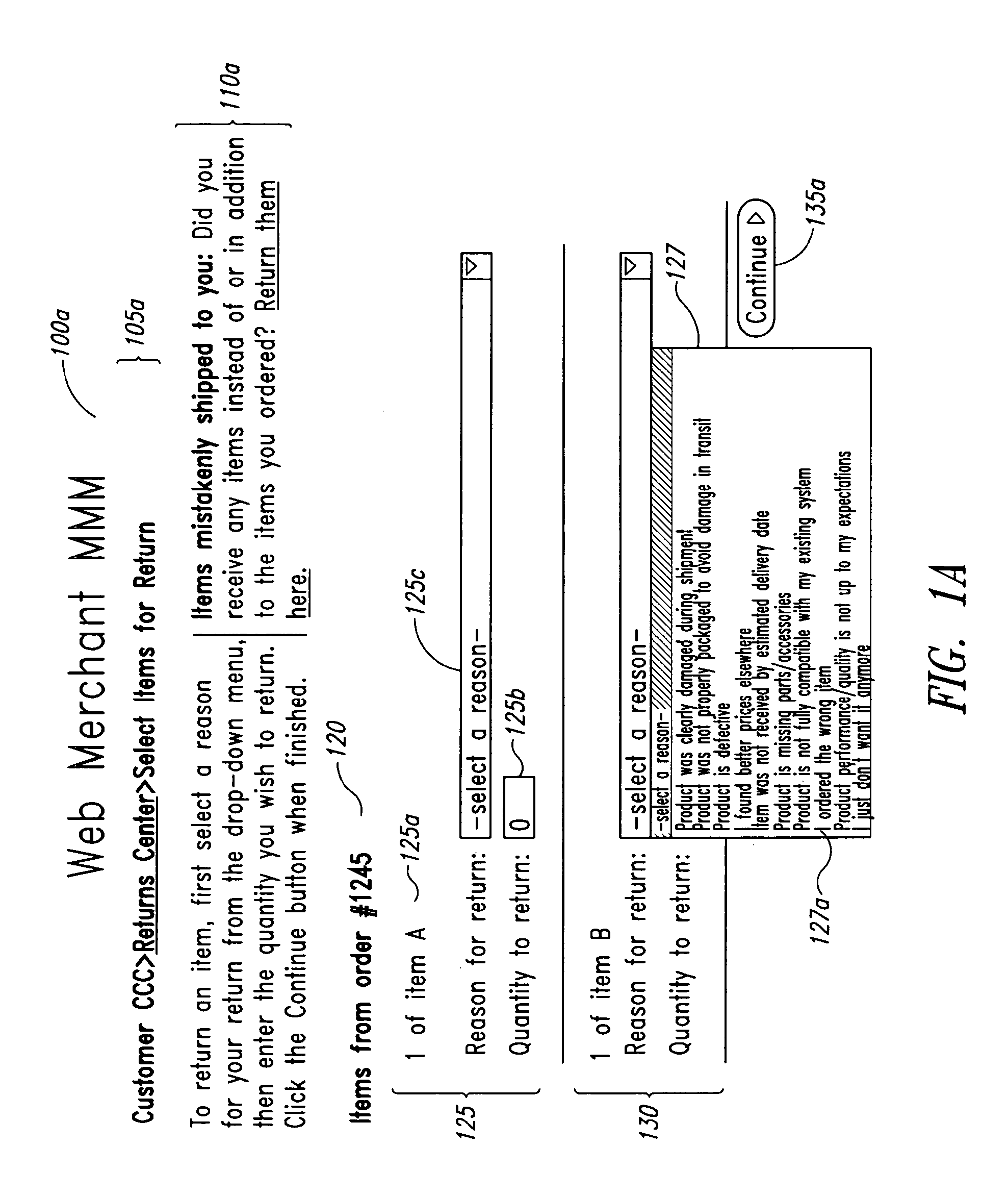 Dynamic determination of item returns during transit