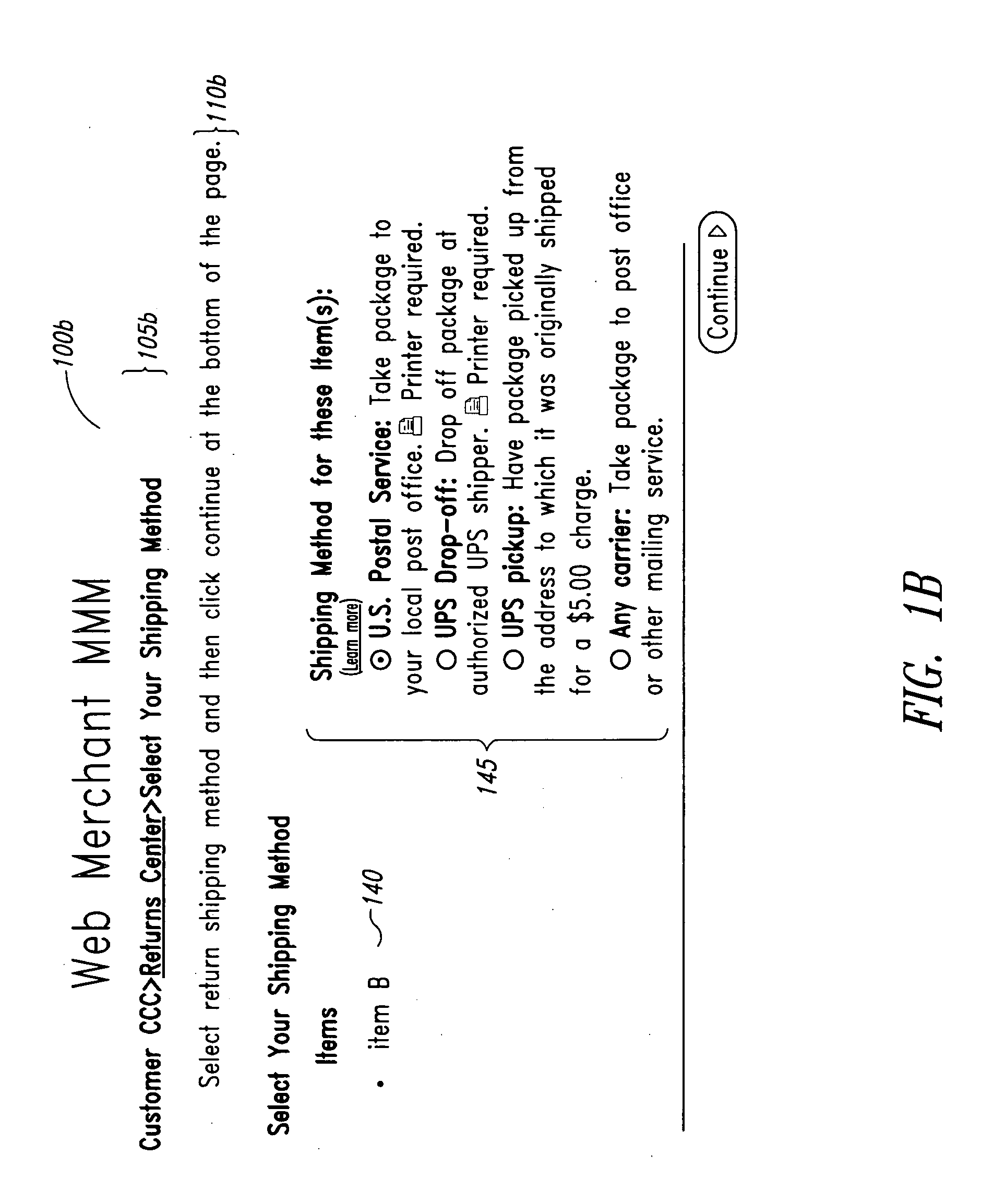 Dynamic determination of item returns during transit