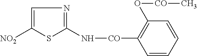 Controlled release pharmaceutical formulations of nitazoxanide