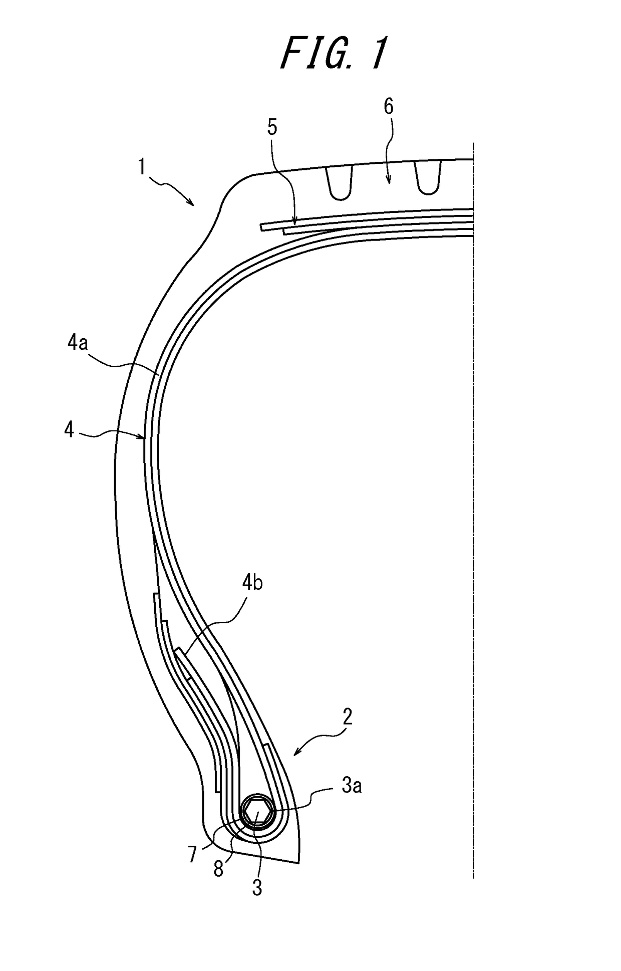 Pneumatic tire with specified bead core and method for manufacturing the same