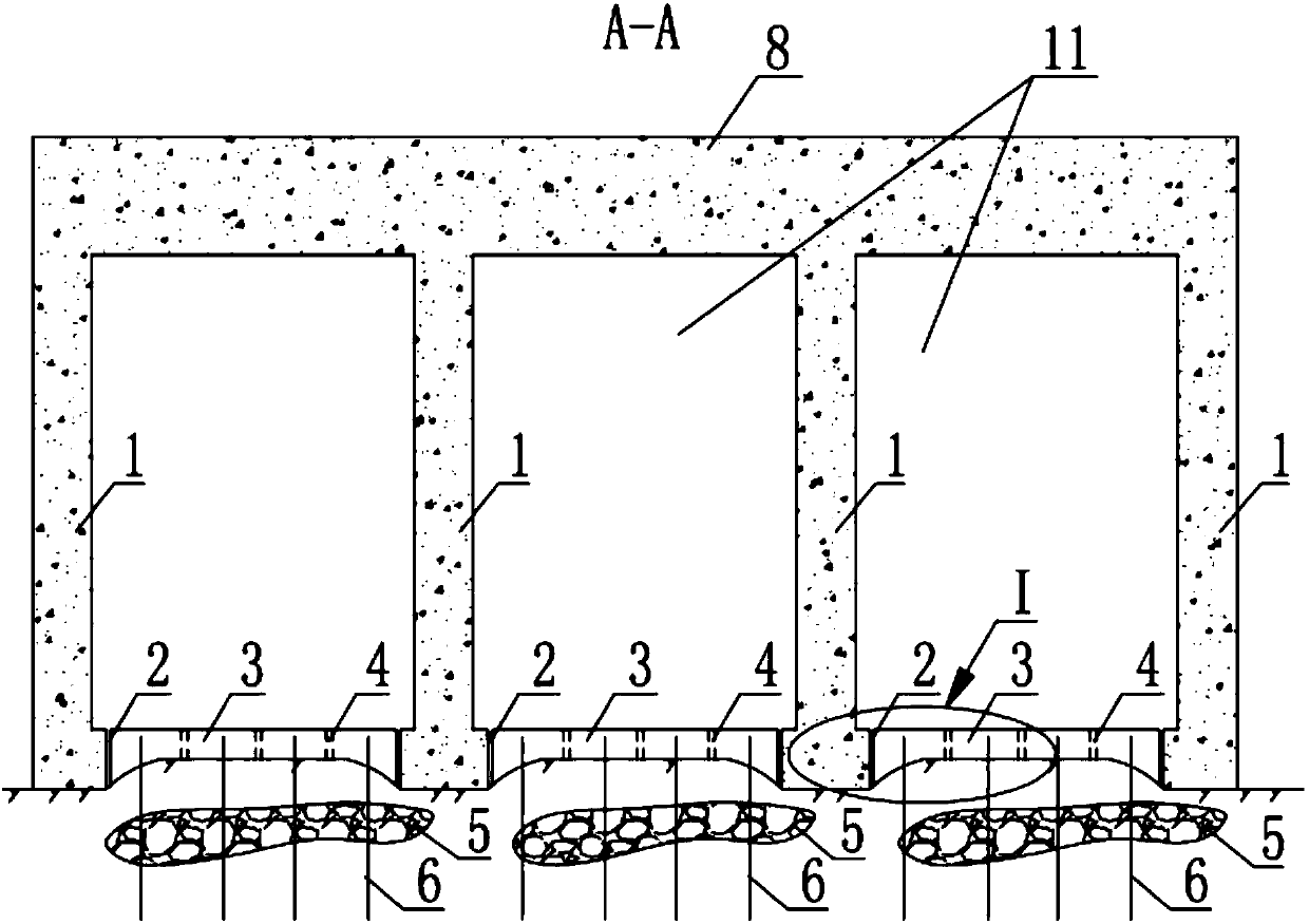 Hydropower station draft tube structure