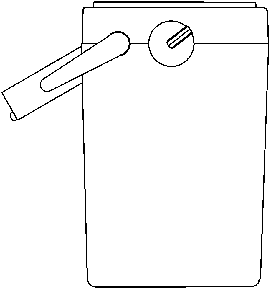 Milk foaming mechanism of coffee maker