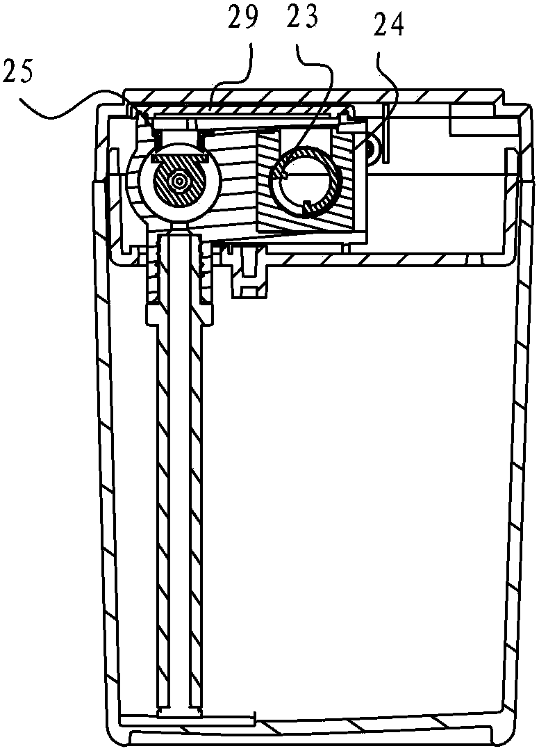 Milk foaming mechanism of coffee maker