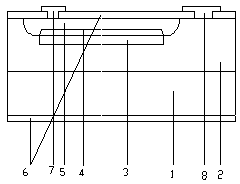 Method for silicon substrate APD (Avalanche Photodiode) infrared sensitivity enhancement