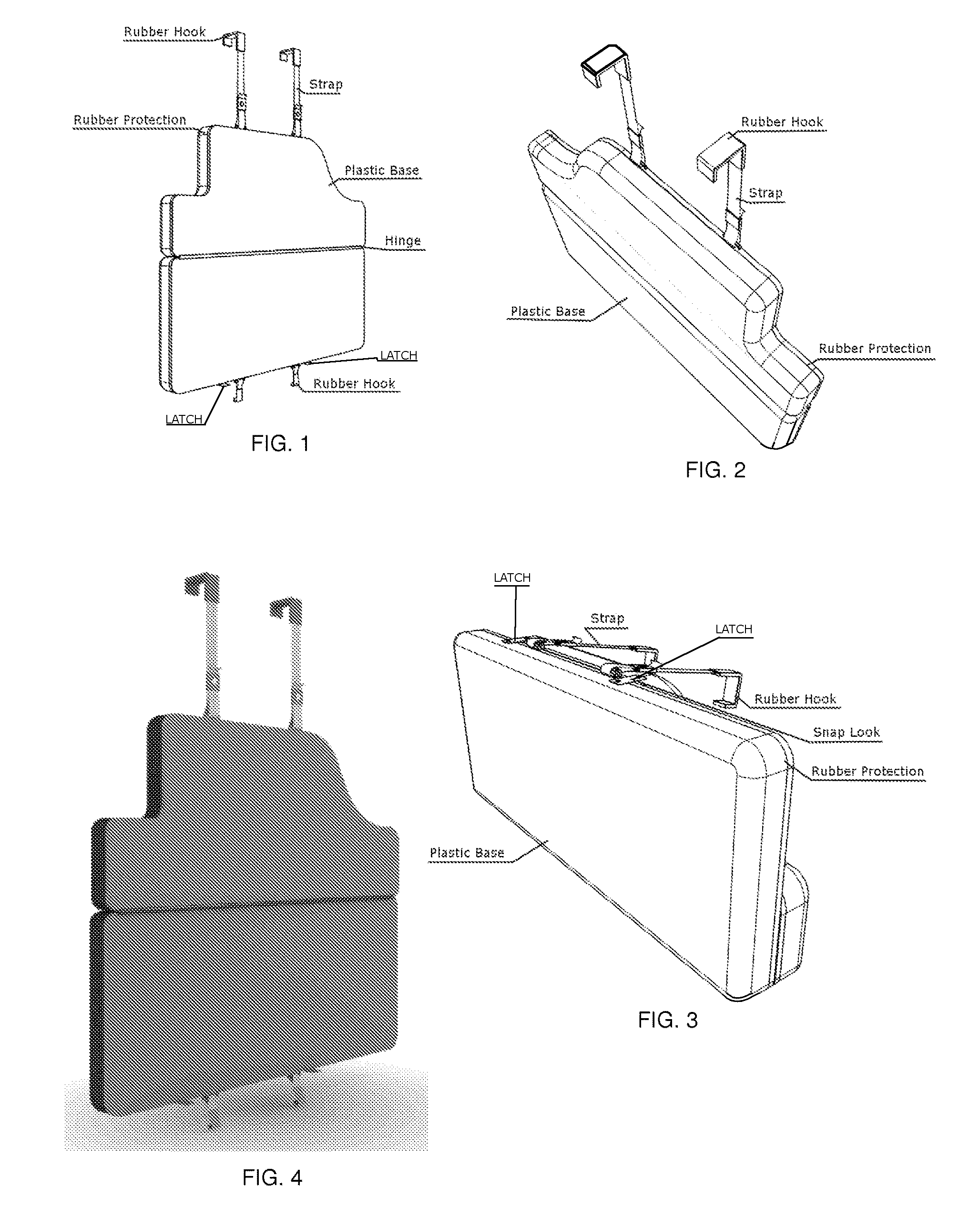 Car door shock absorber