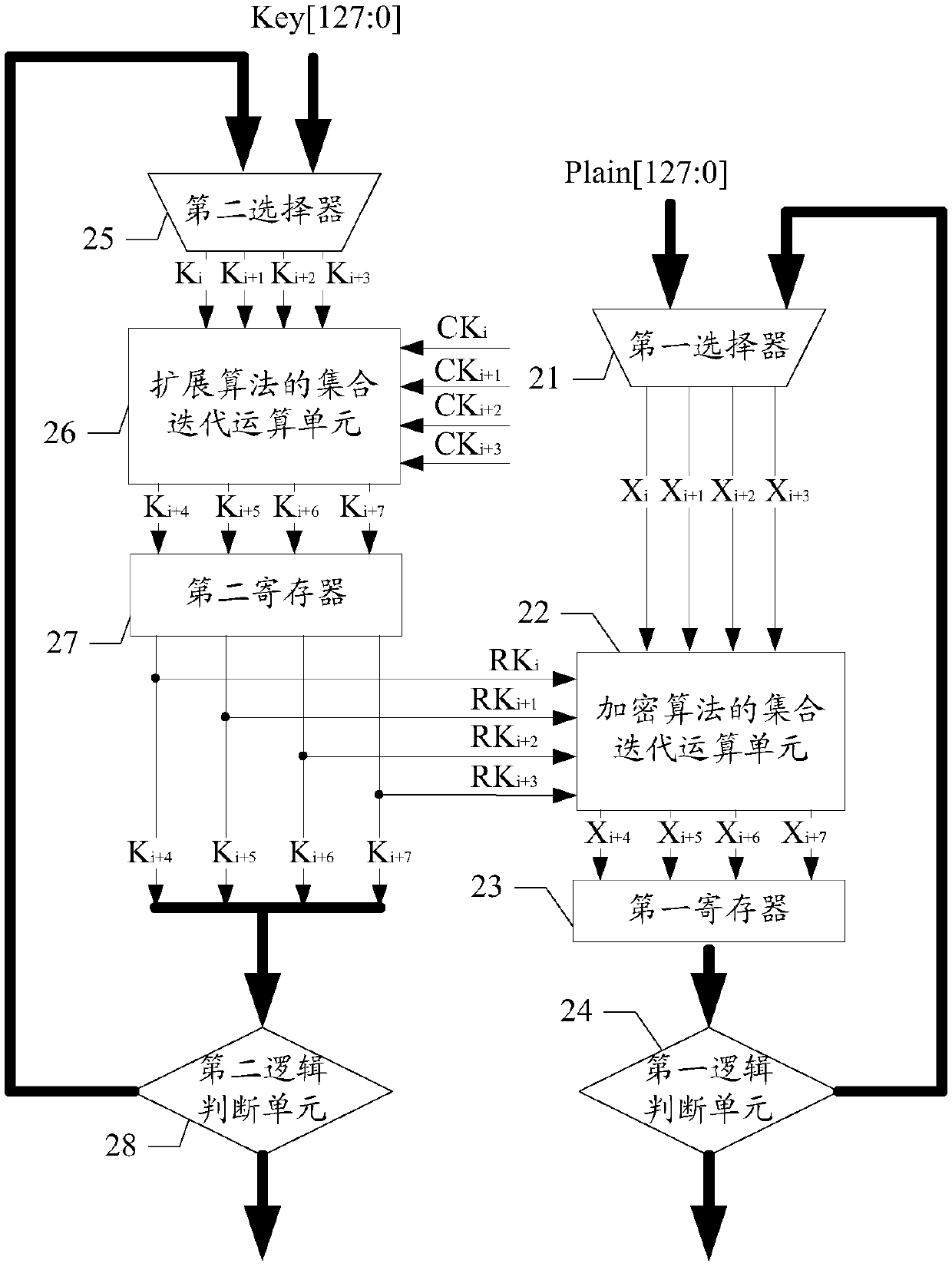 Encryption, decryption and expansion method and device, encryption and decryption system, and terminal