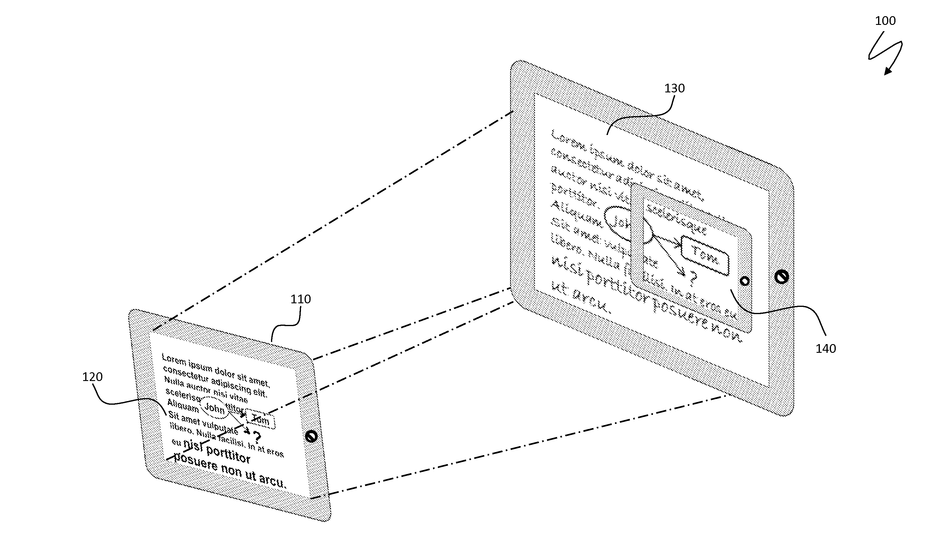 Zoomable pages for continuous digital writing