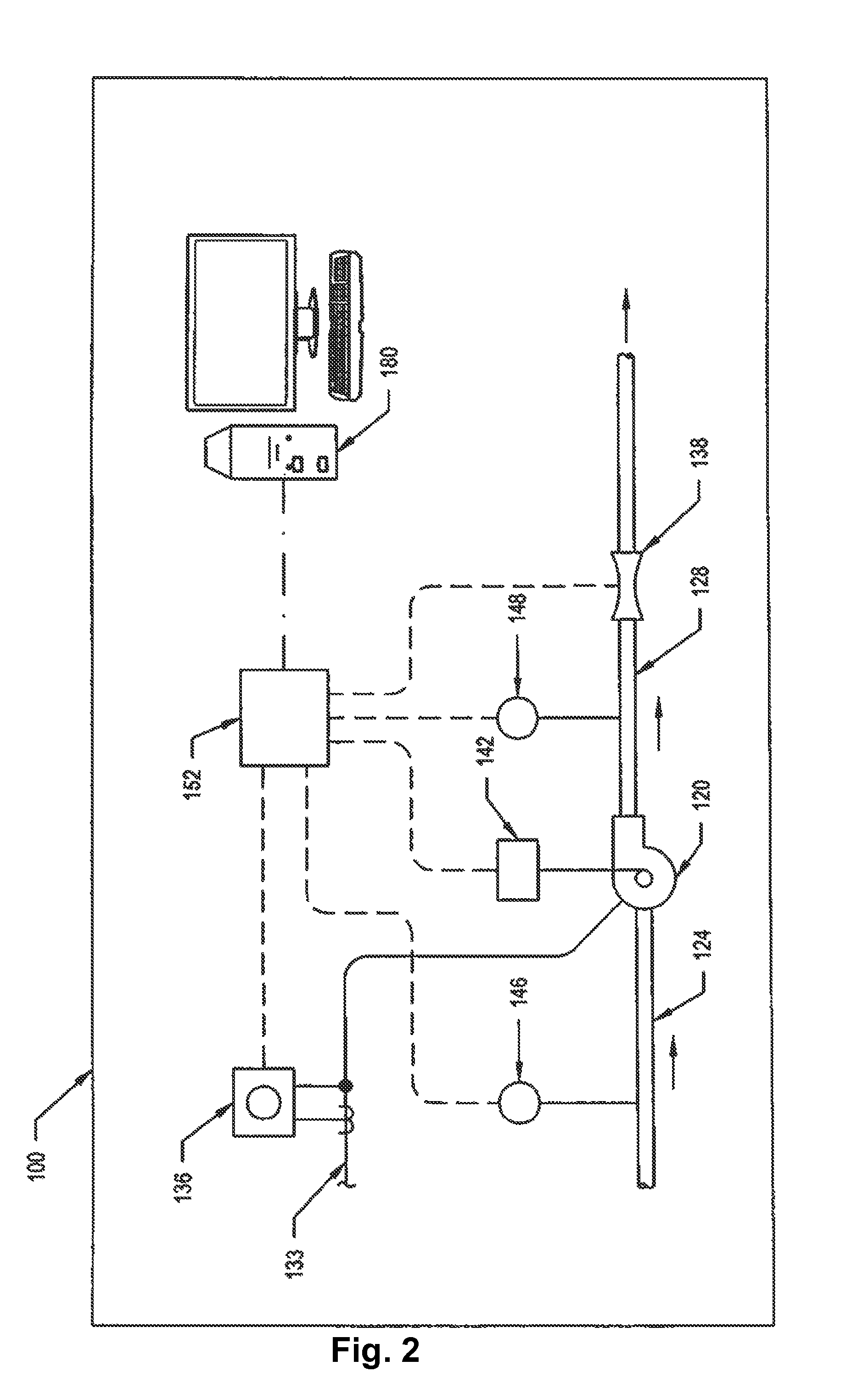 Pump efficiency determining system and related method for determining pump efficiency