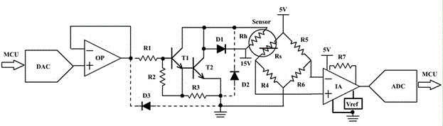 Bionic detection device and method for electronic nose time-space smell information