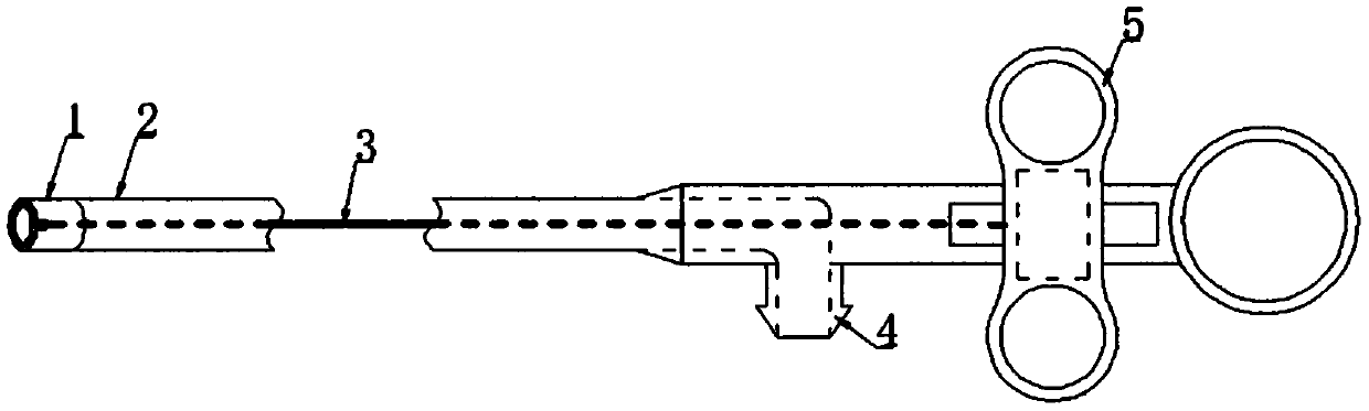 Novel negative pressure suction type biopsy forceps