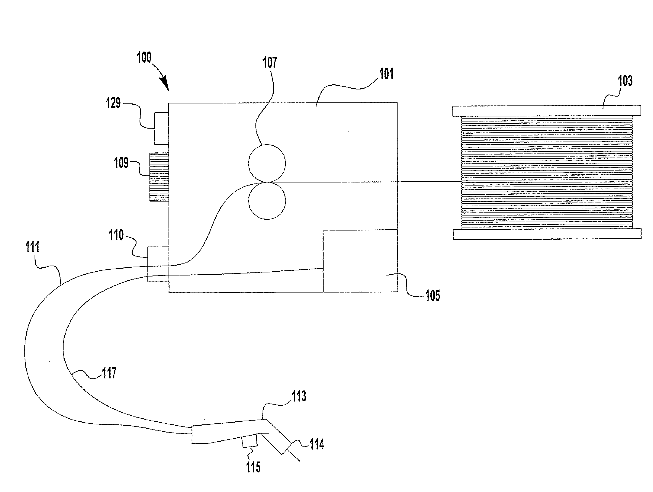 Semi-automatic brazing device