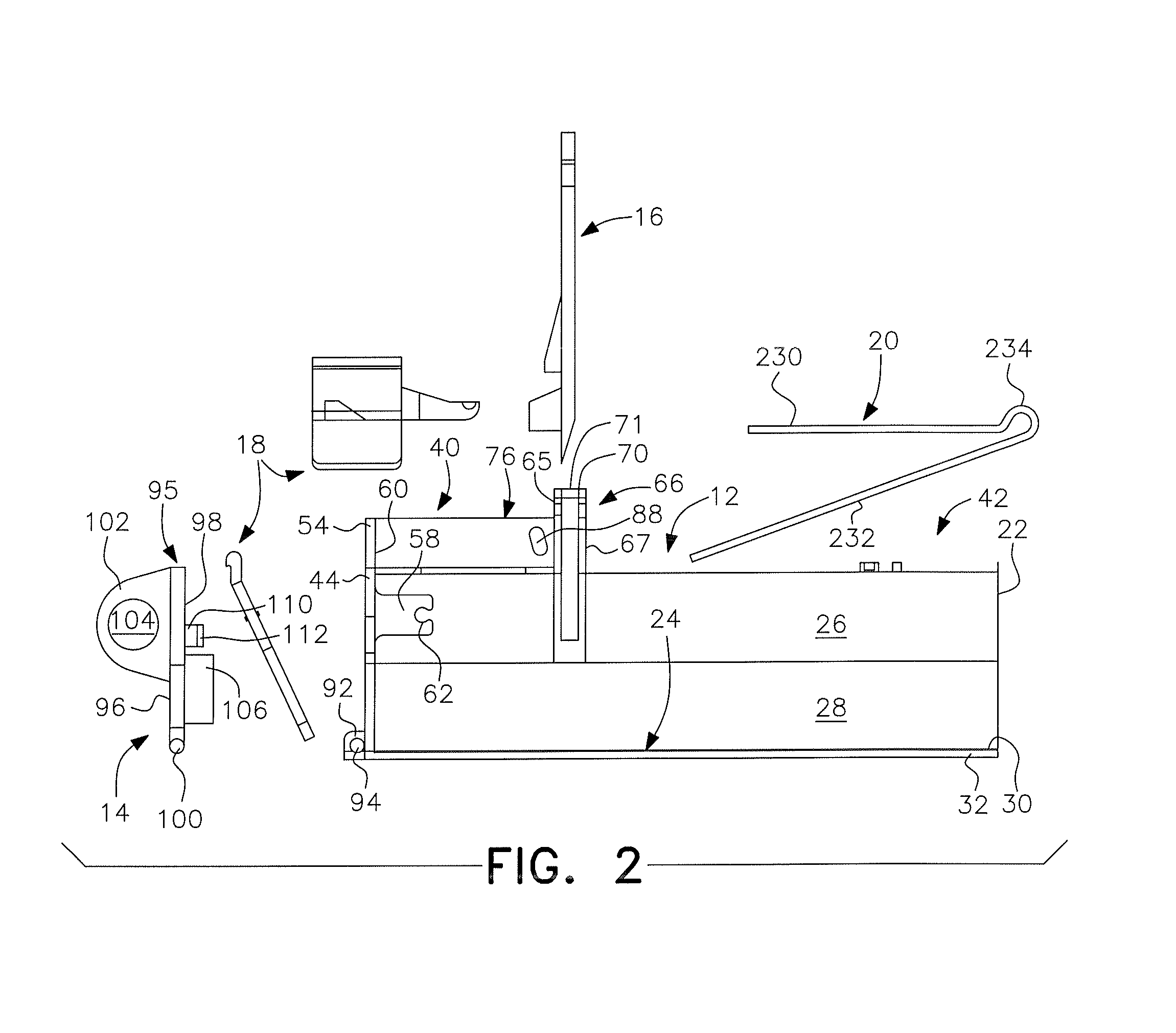 Mouse trap with guillotine killing mechanism