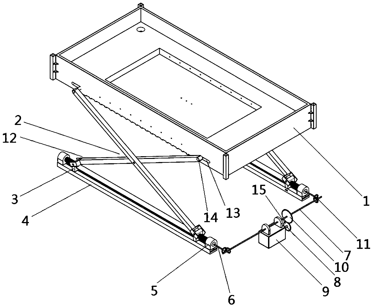 Liftable modularized ecological intelligent parking device and use method thereof