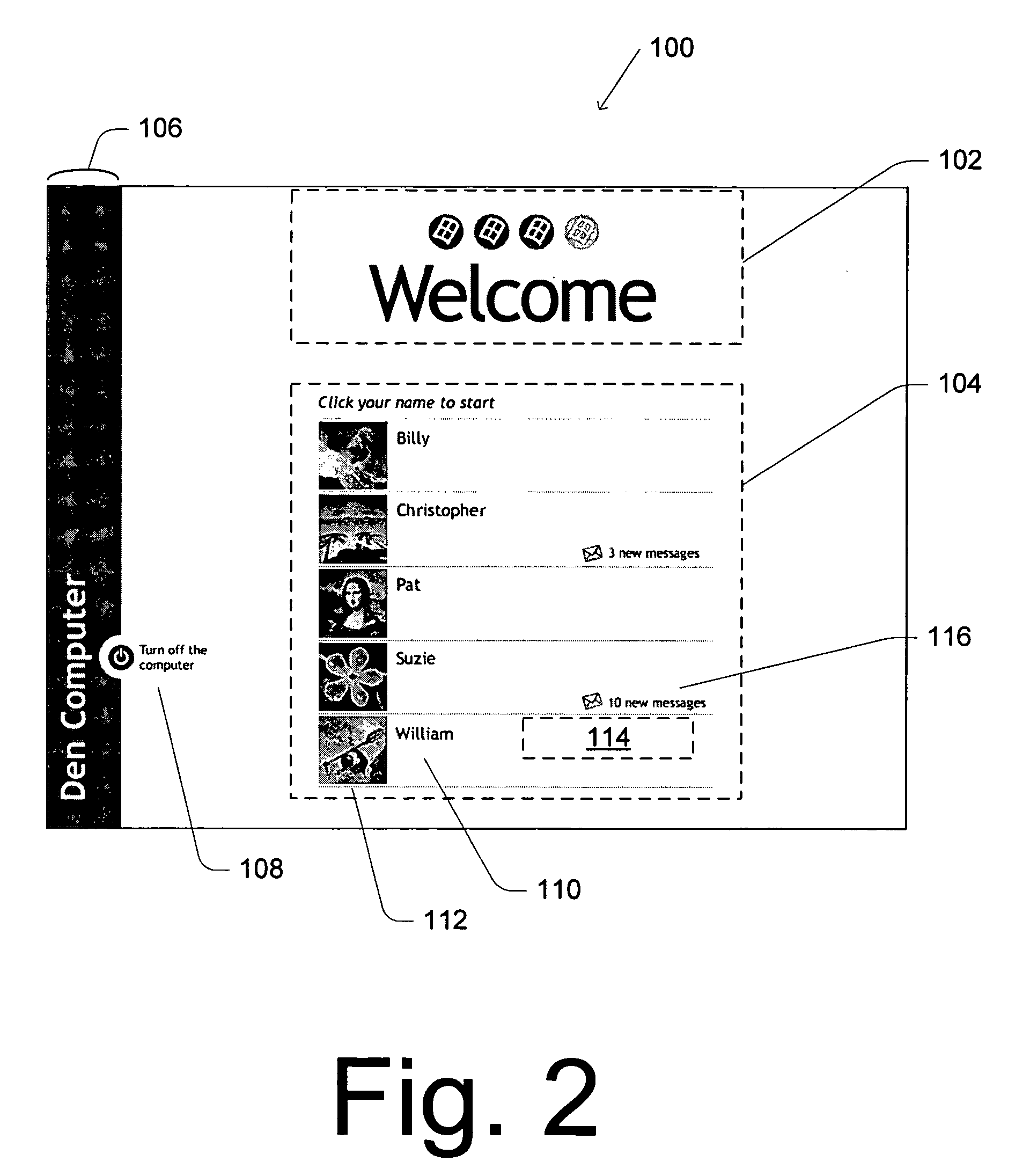 Methods and arrangements for providing a mark-up language based graphical user interface for user identifiacation to an operating system