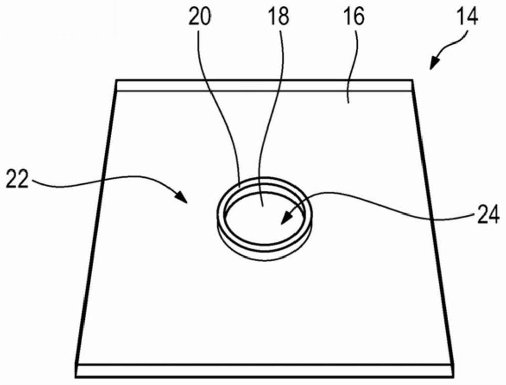 Cover for operating element and operating assembly