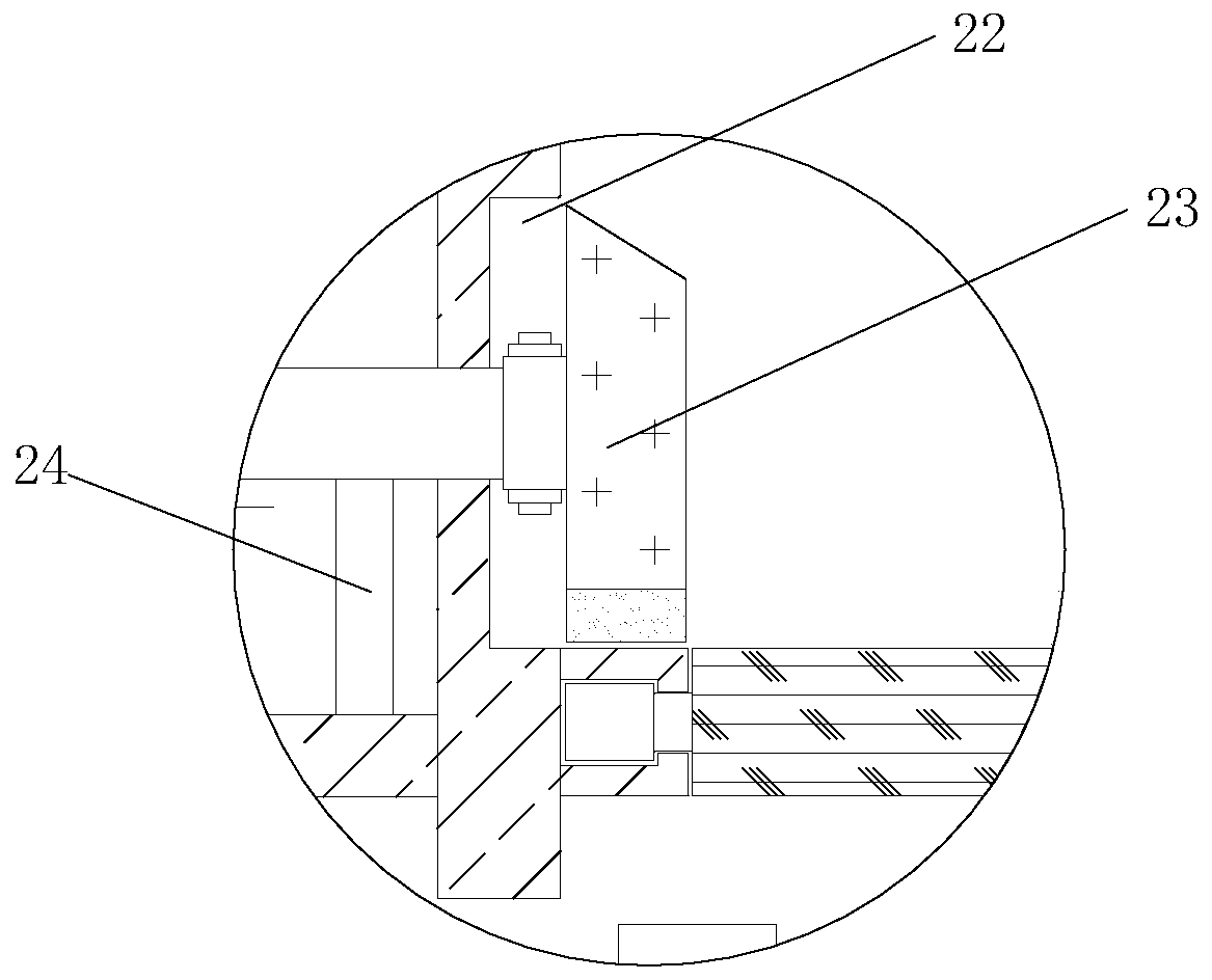 Wastewater treatment device for constructional engineering