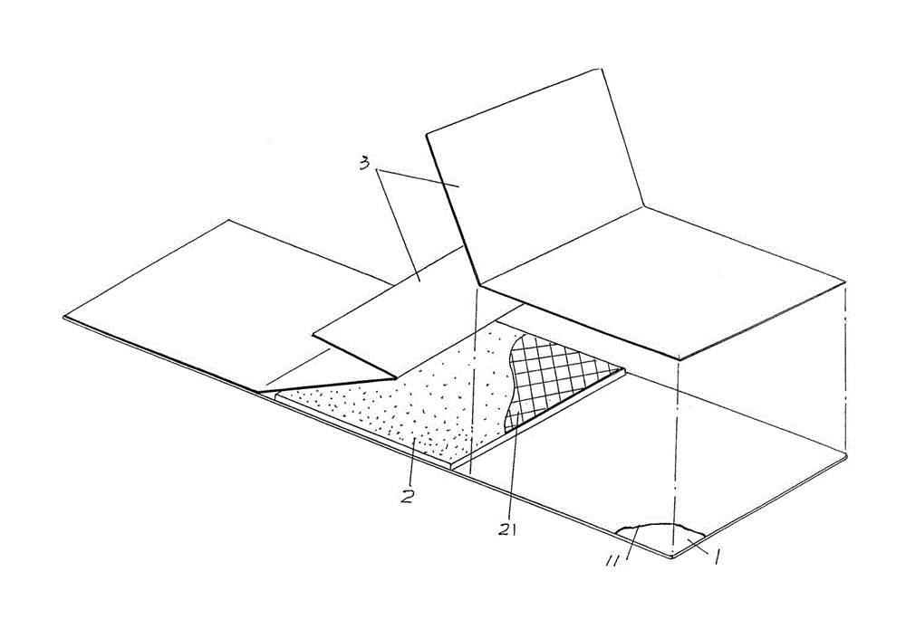 Carboxymethyl chitosan band-aid and preparation method thereof