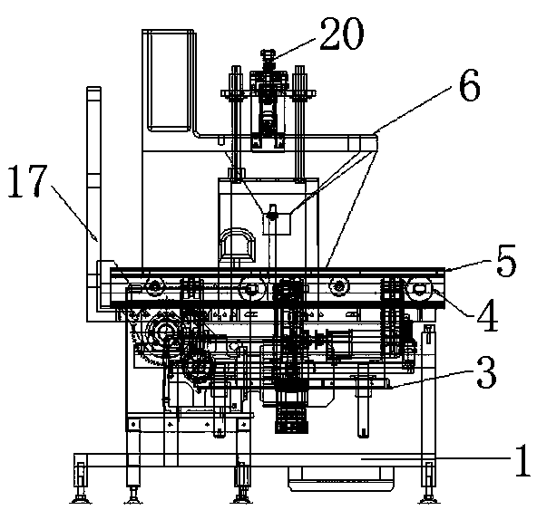 Water pouring mechanism for closestool