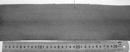 Preparation method for non-oriented high-silicon electrical steel ribbon