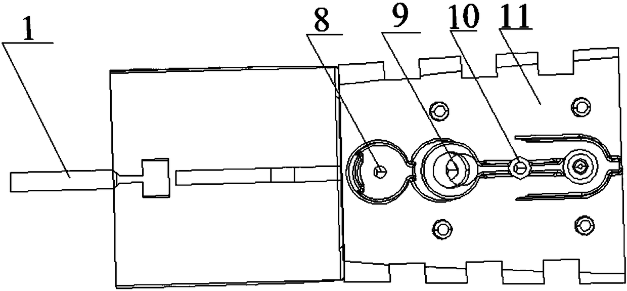 Water spouting device for toilet