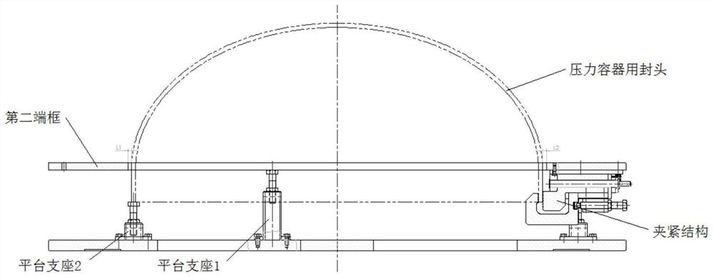 A processing method for a head of a pressure vessel