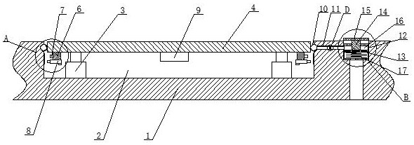 Motor truck scale weighing platform position detection and calibration device