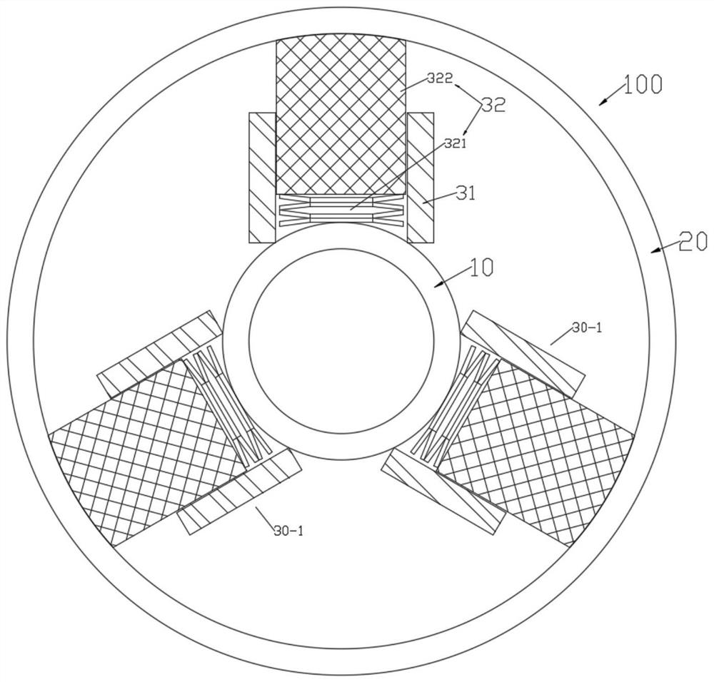 Marine fuel gas conveying double-wall pipe