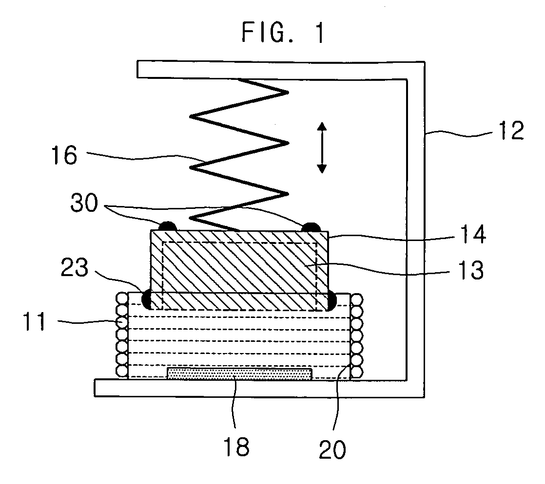 Linear vibration generator