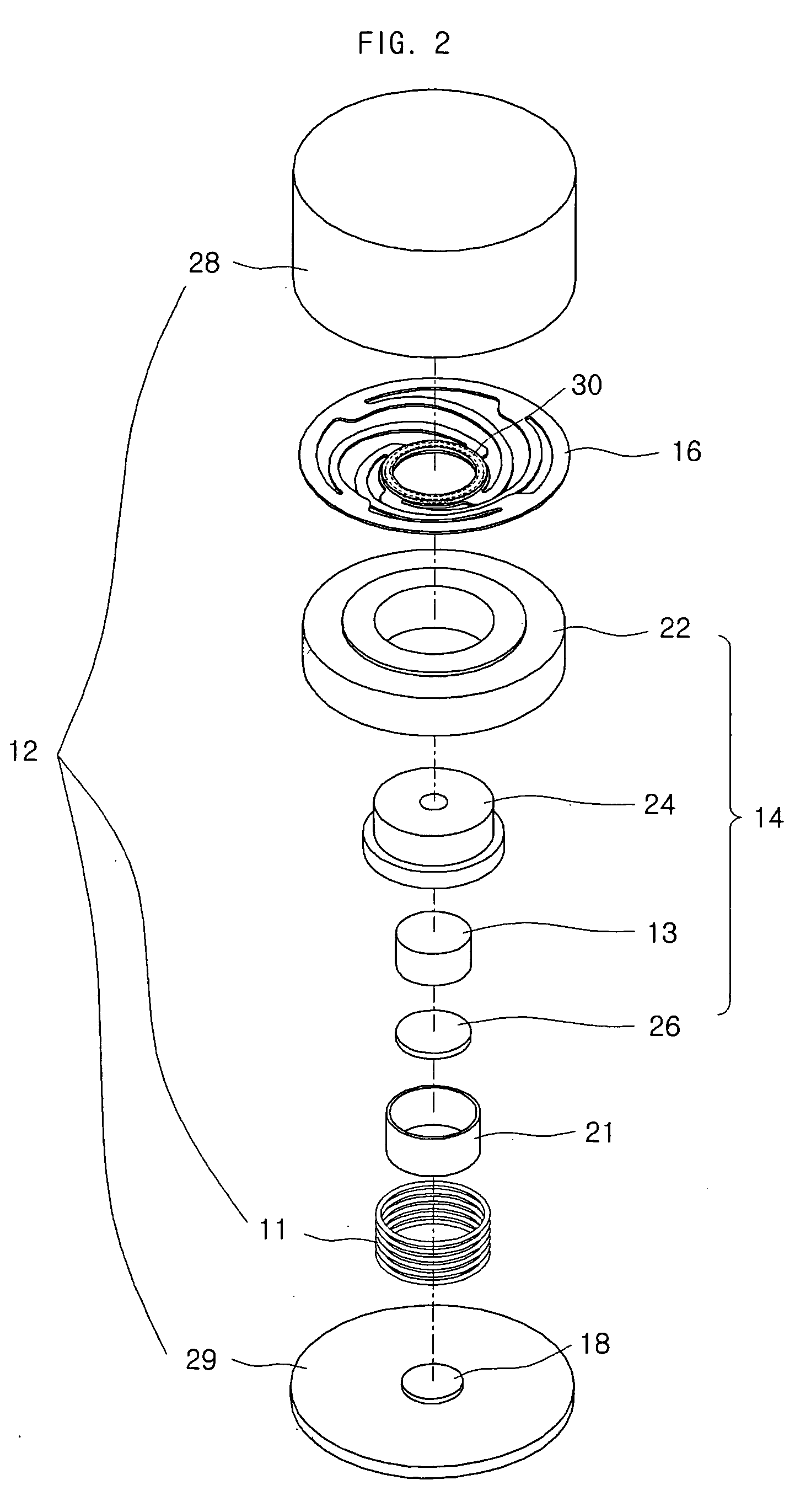 Linear vibration generator