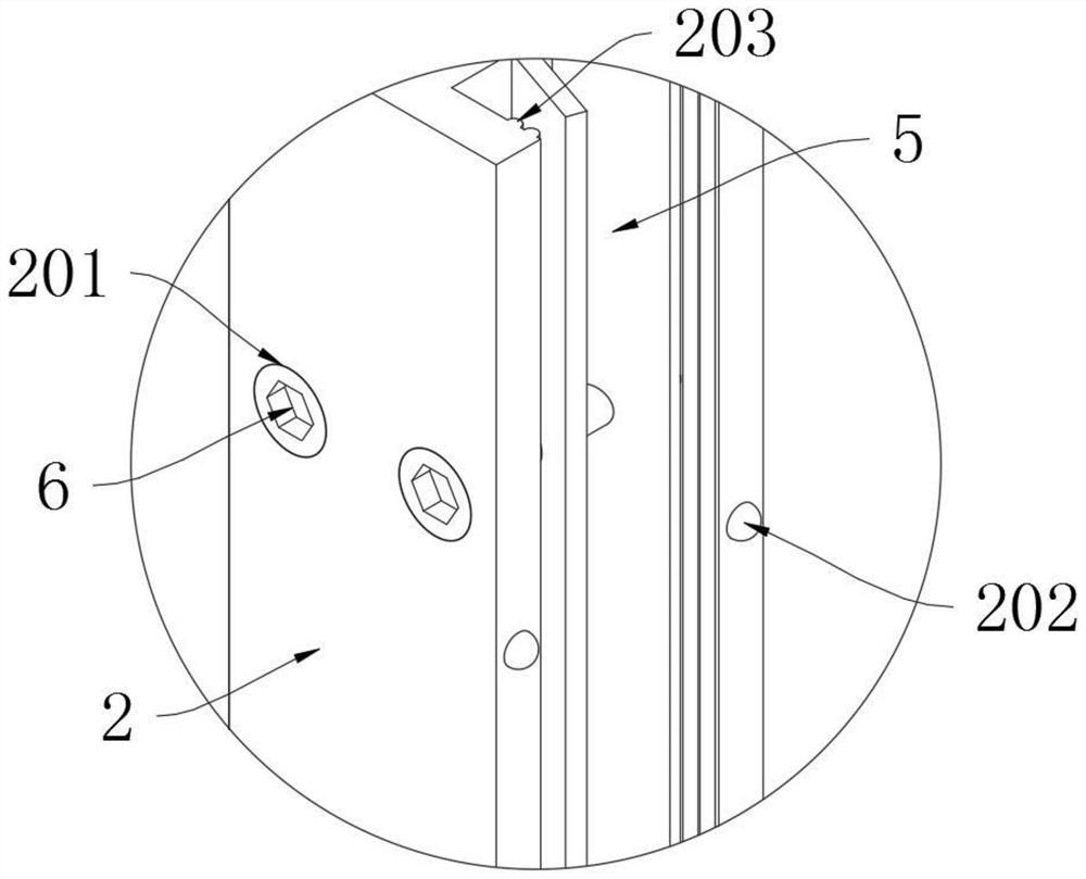 Indoor fabricated board wall connecting structure convenient to assemble