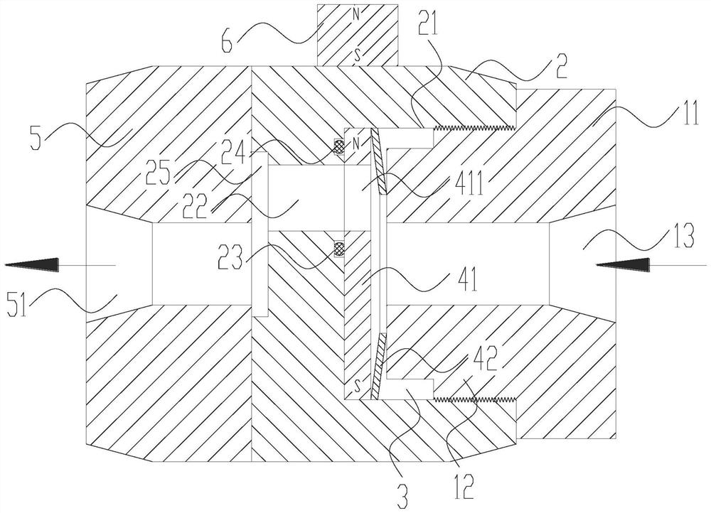 Throttling bridge capable of adjusting size of throttling hole