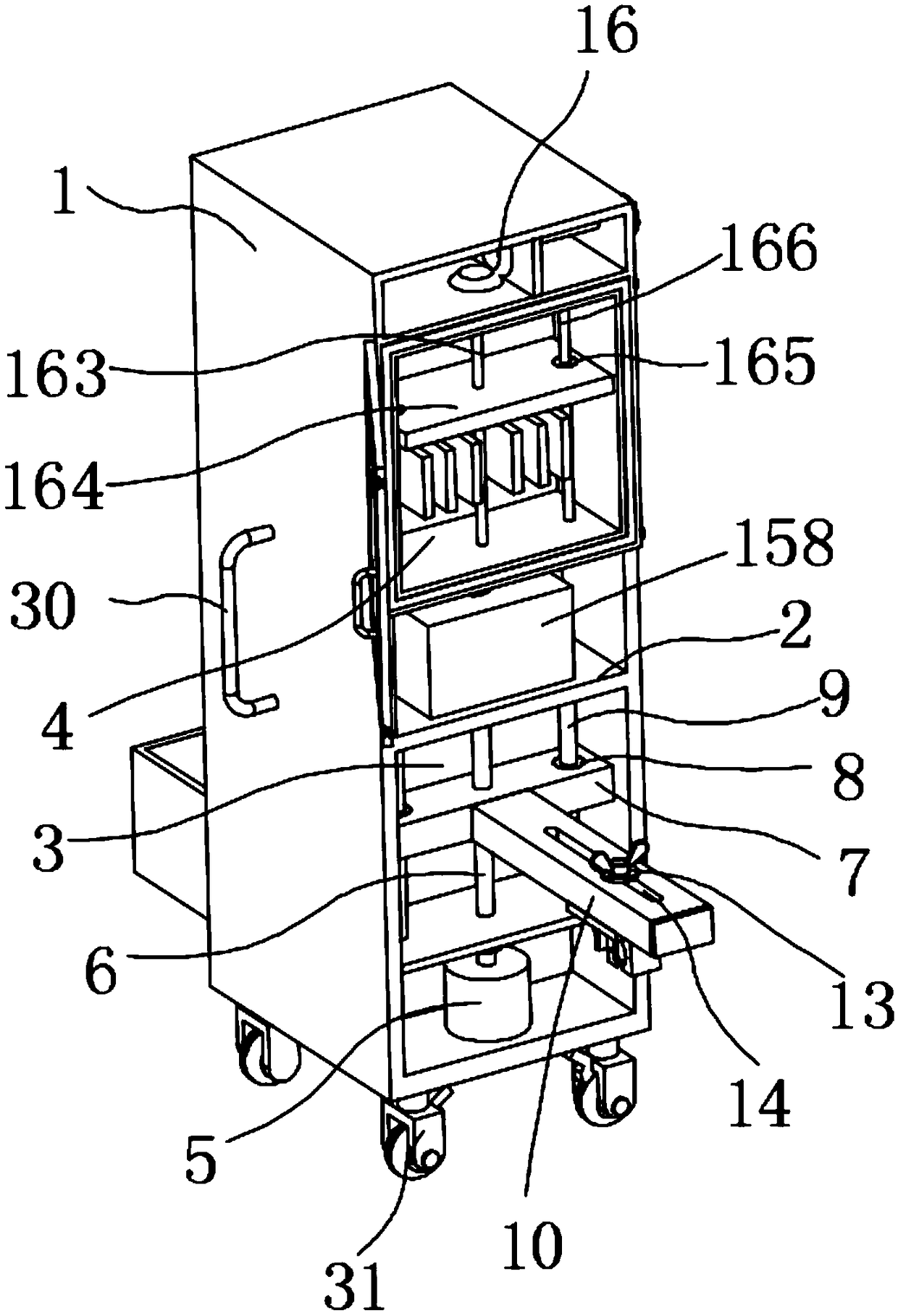 Hemostasis rescue device of cardiology department