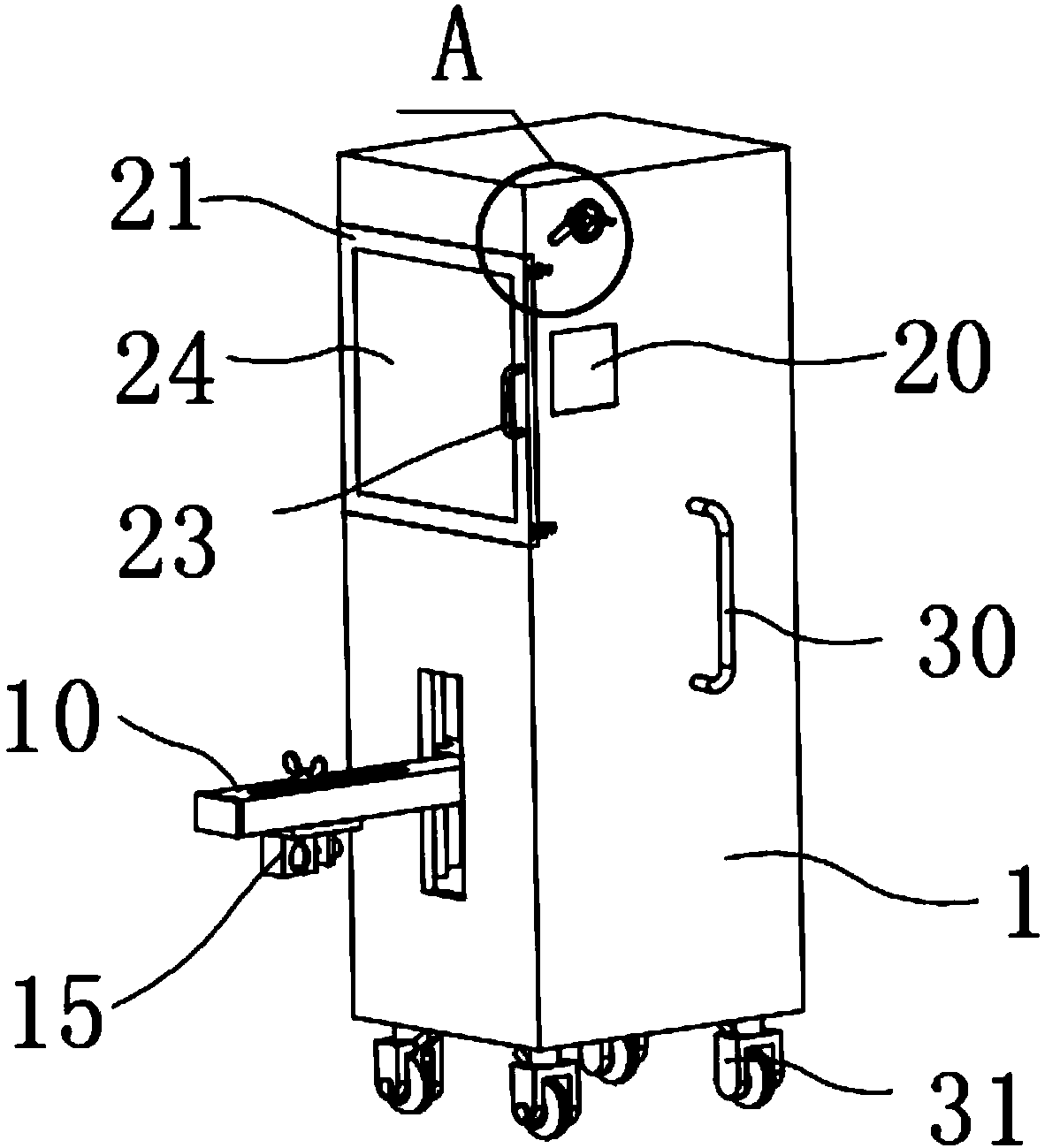 Hemostasis rescue device of cardiology department