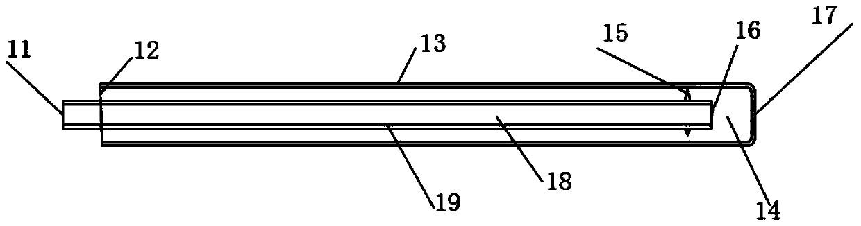 Tube bundle type heat exchange tube, self-preheating burner and heat exchange method