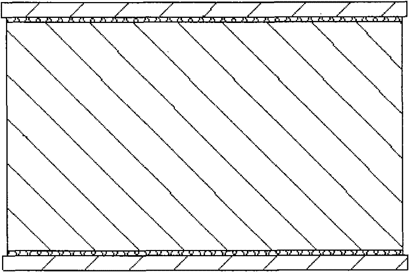 Method for inhibiting amplified spontaneous emission of large-size sheet laser neodymium glass