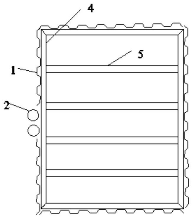 Construction method for steel sheet pile support in case of boulder