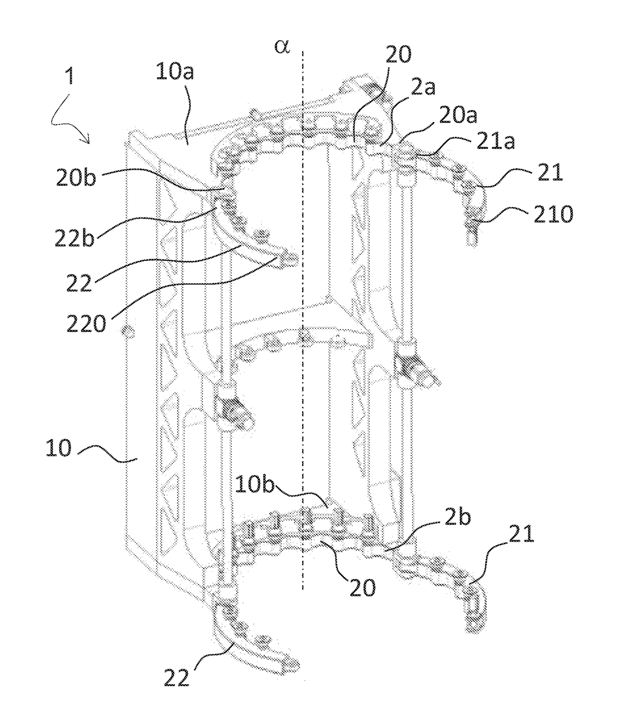 Device for handling artifacts