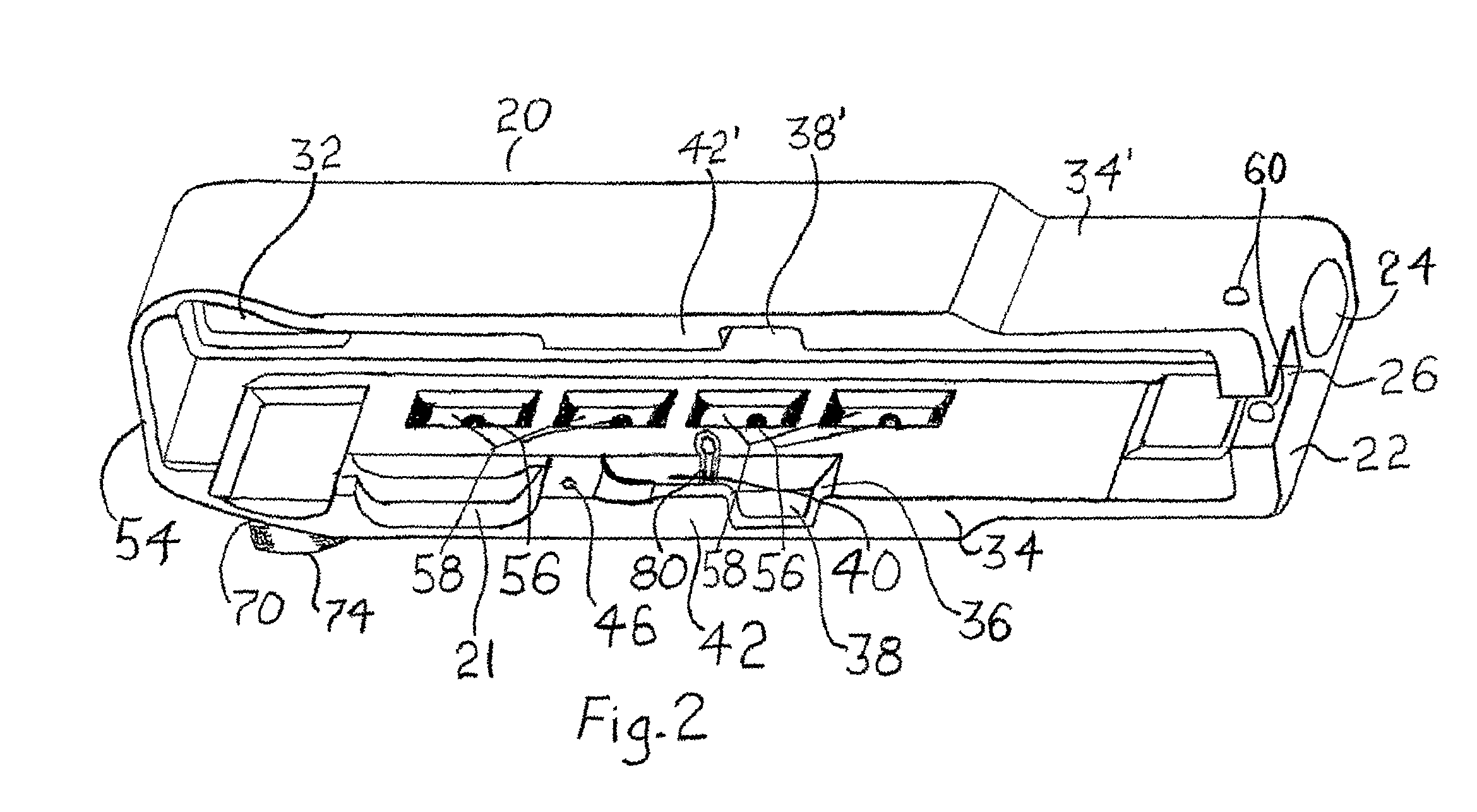 Security holster with locking lever