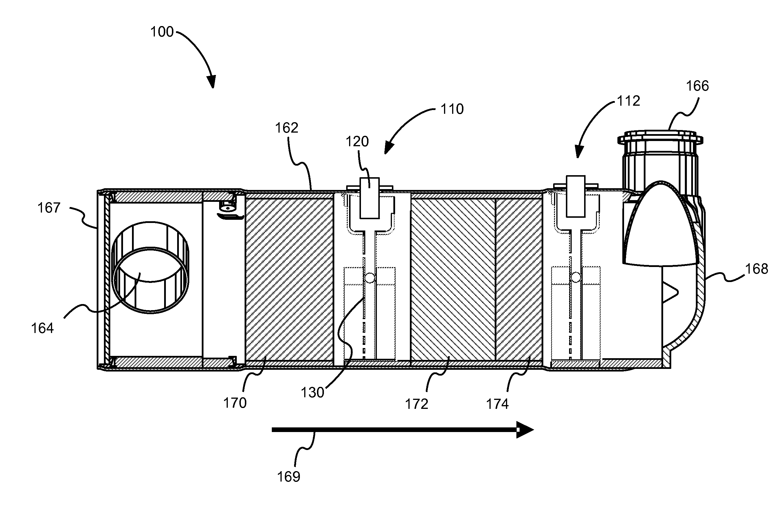 Exhaust gas sensor module