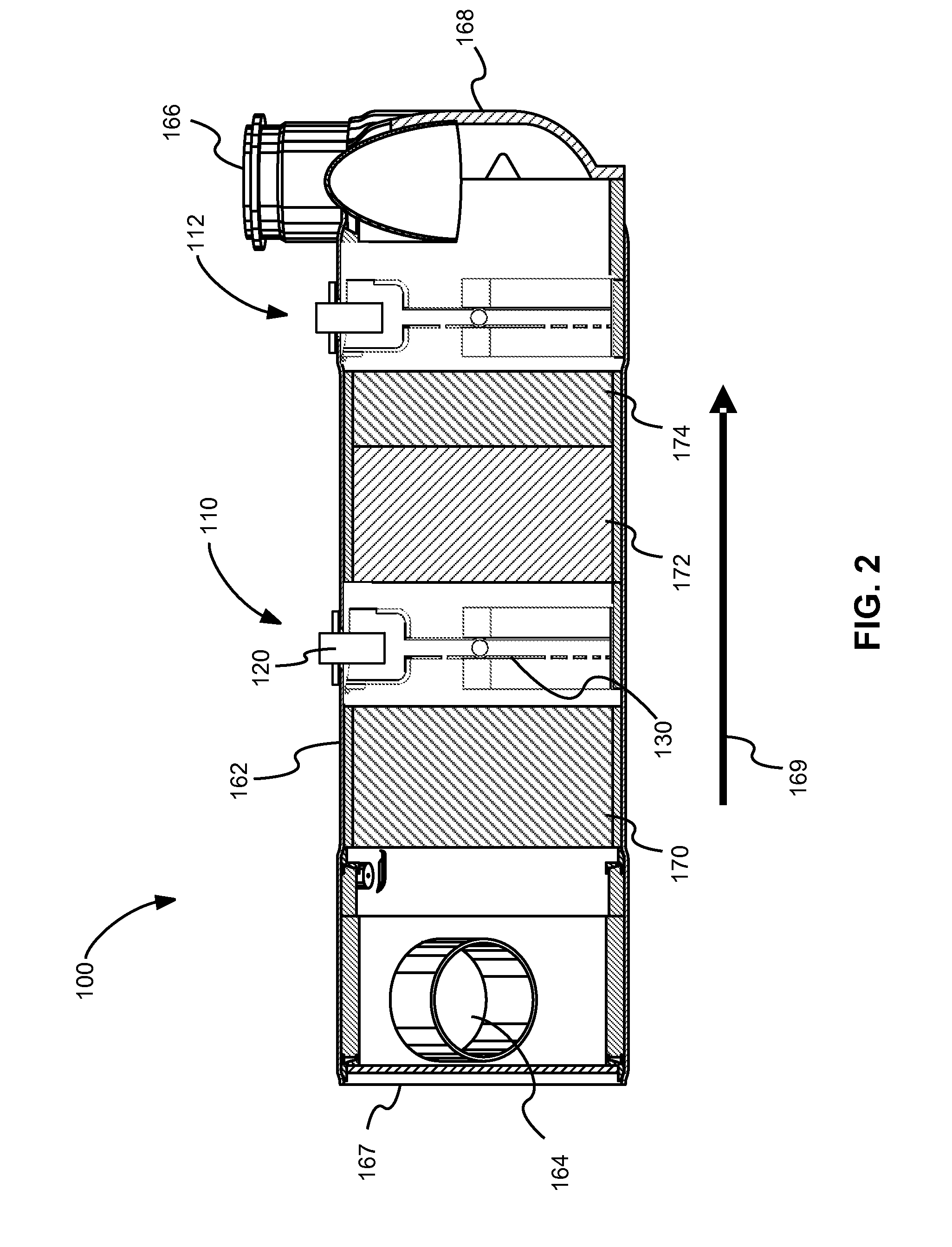 Exhaust gas sensor module