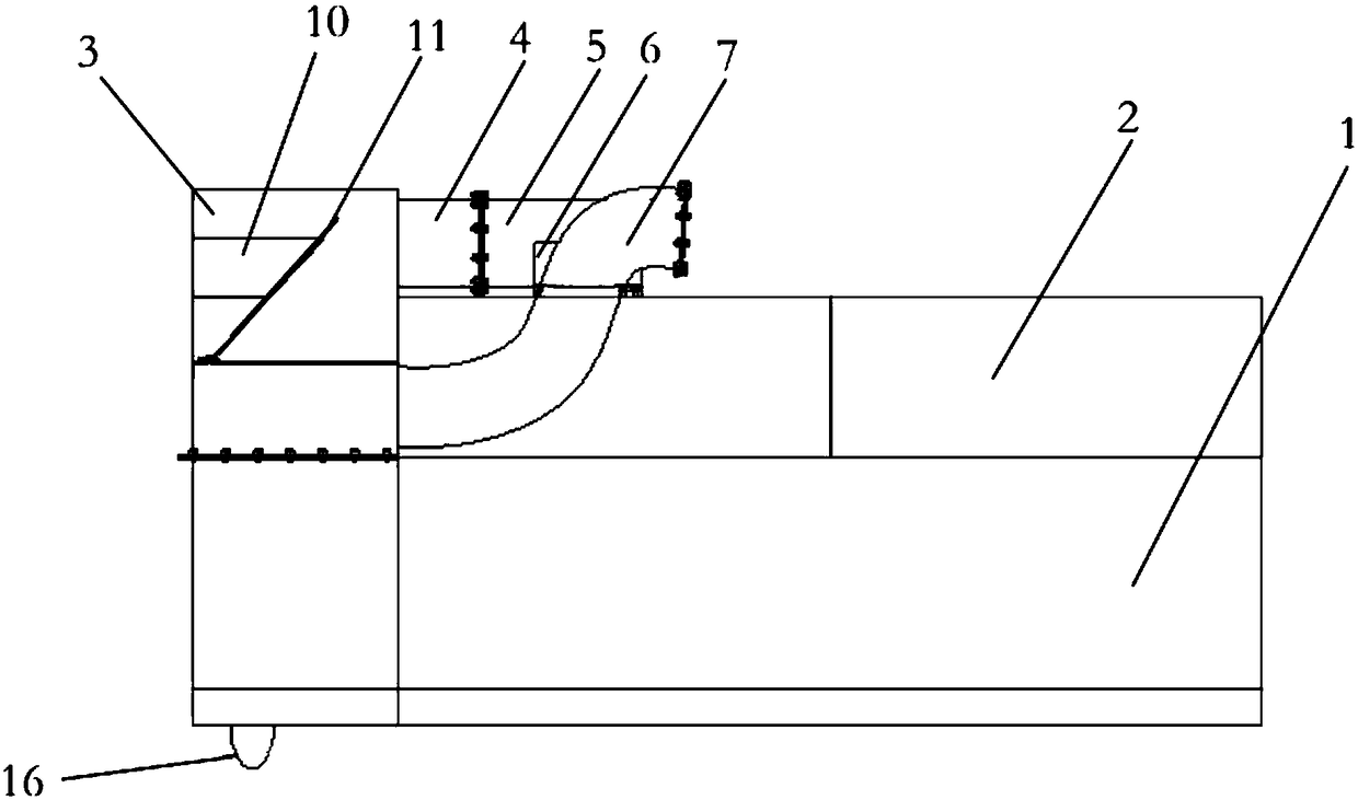 One-way impulse type wave power generation device